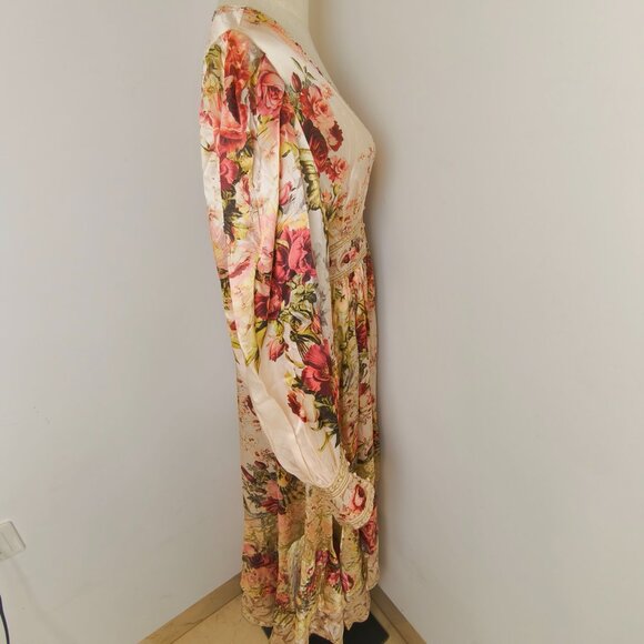 Camilla long button front dress Size M - Picture 5 of 13